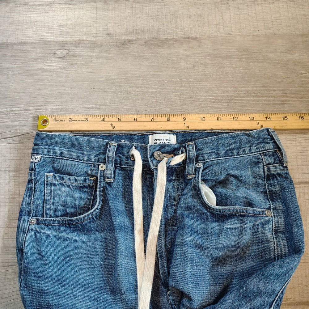 Citizens of Humanity Horseshoe Jeans Blue Wide Leg 2069B-1138 Size 26 - Picture 6 of 11